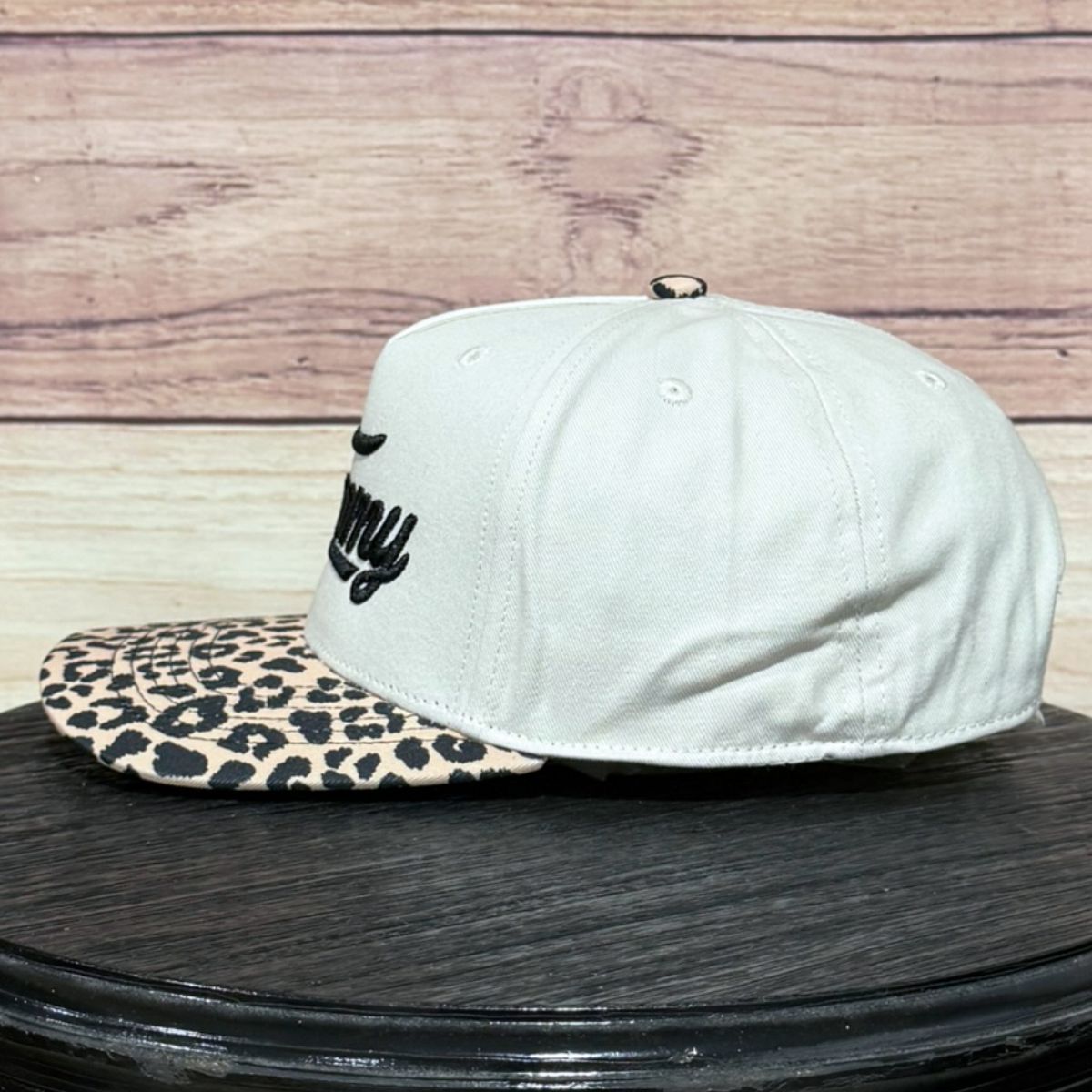 Mommy 3D Puff Natural/Leopard
