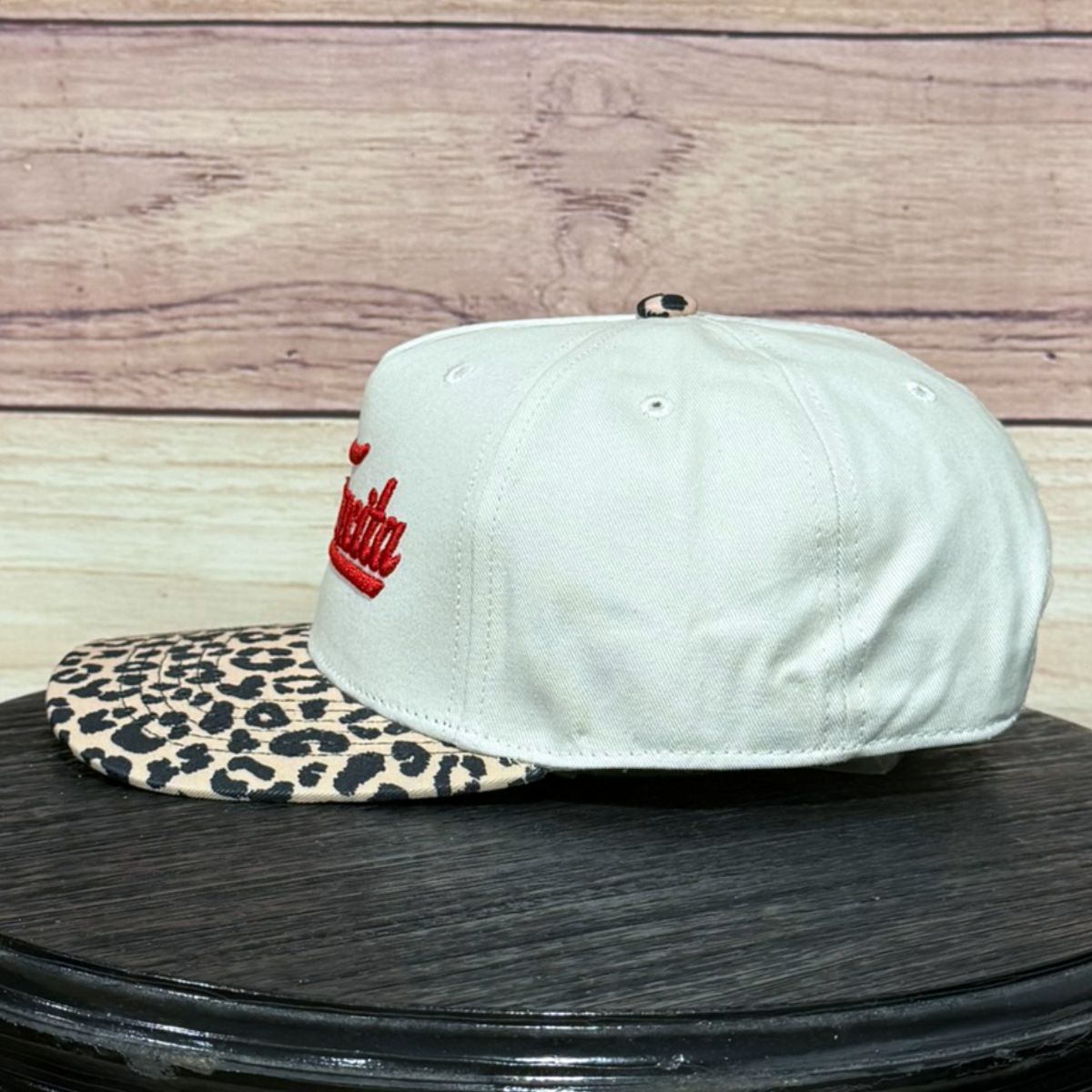 Mamacita 3D Puff Natural/Leopard