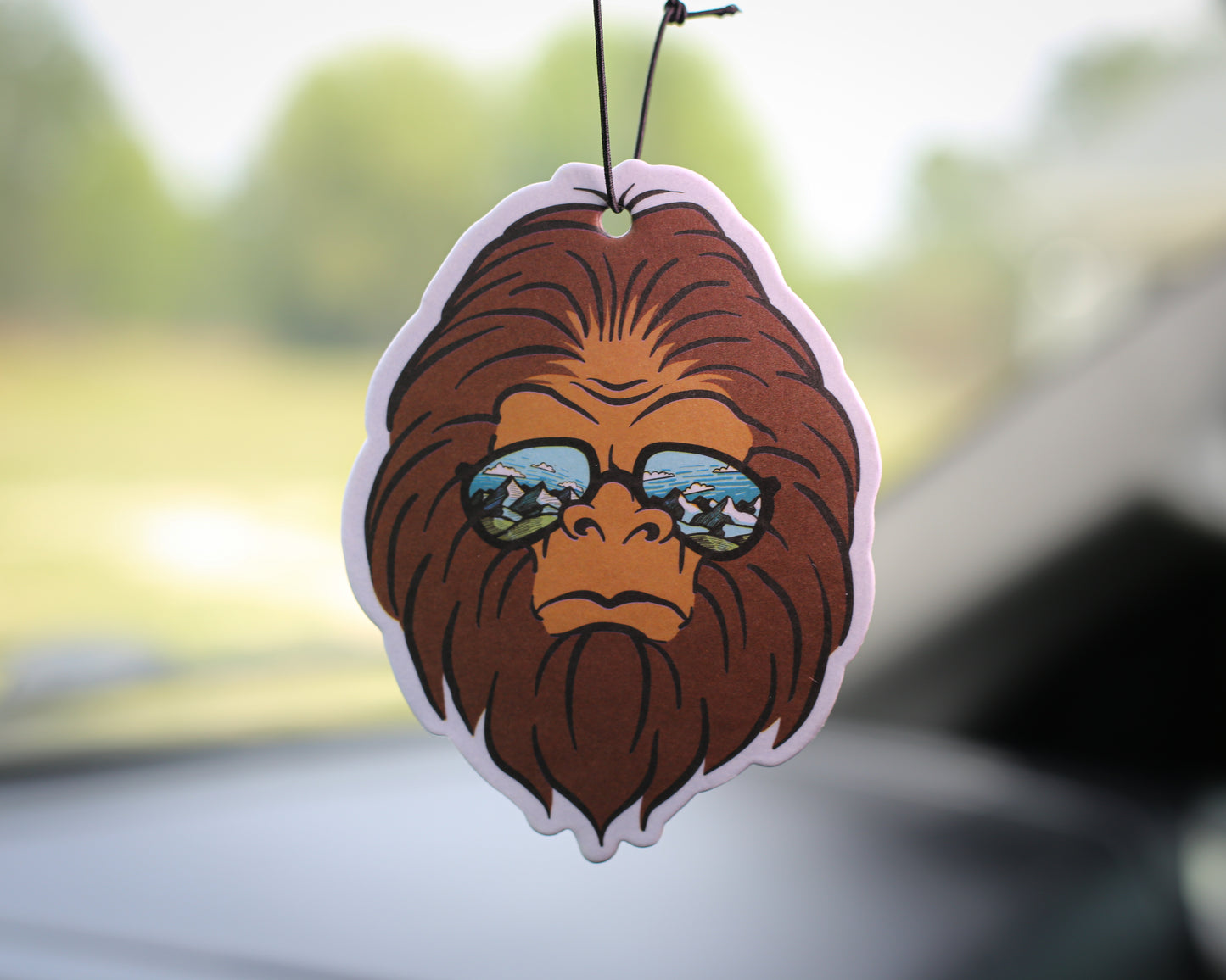 Car Air Freshener - Bigfoot Design - 2 pack Night Ice Scent