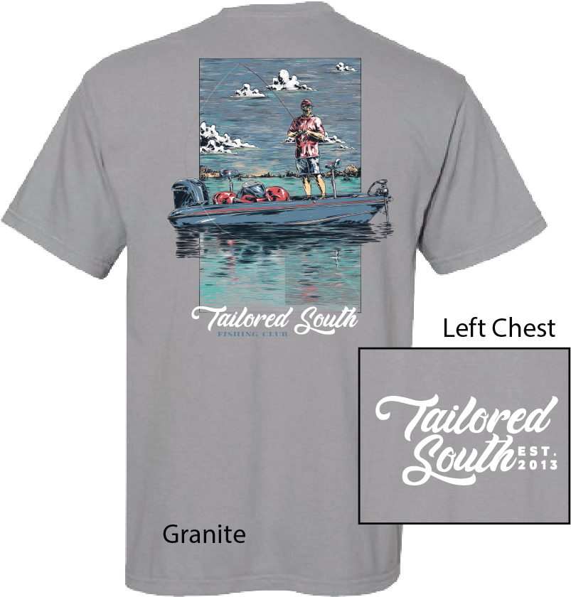 TS003 Bass Boat Granit