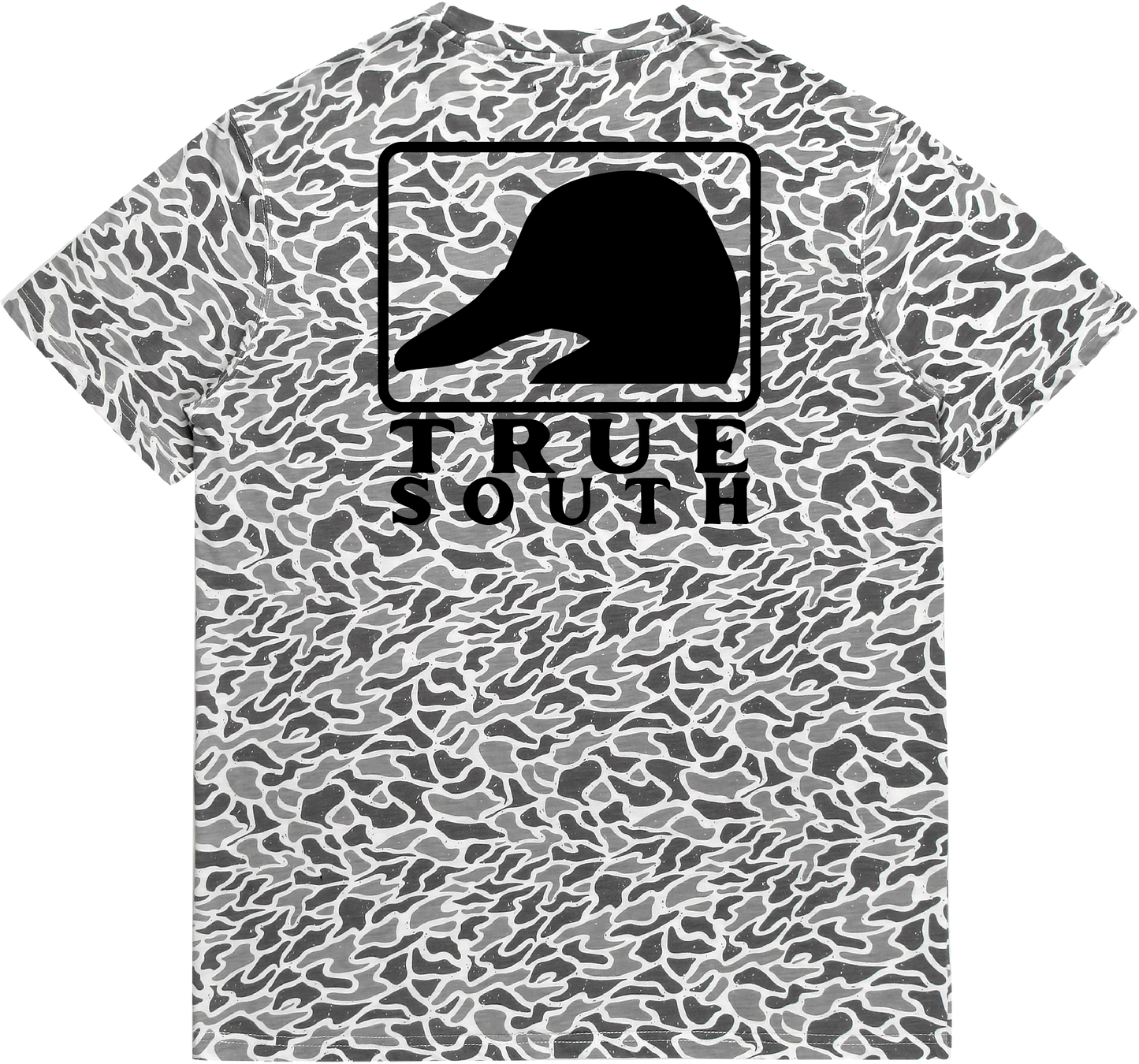 RBTS019 Mallard Square White Camo Short Sleeve