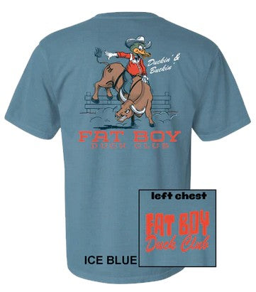 Fat Boy Duck Club Duckin and Buckin T-Shirt FBDC1003