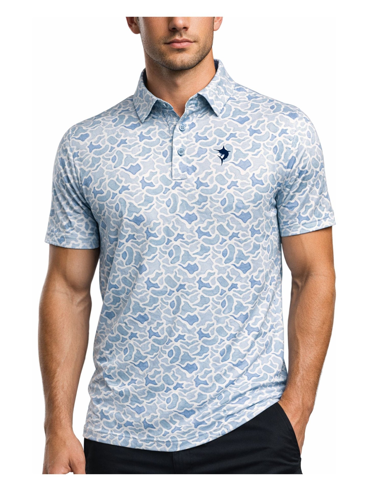 SHP-405 Coastal OSC Polo - Marlin