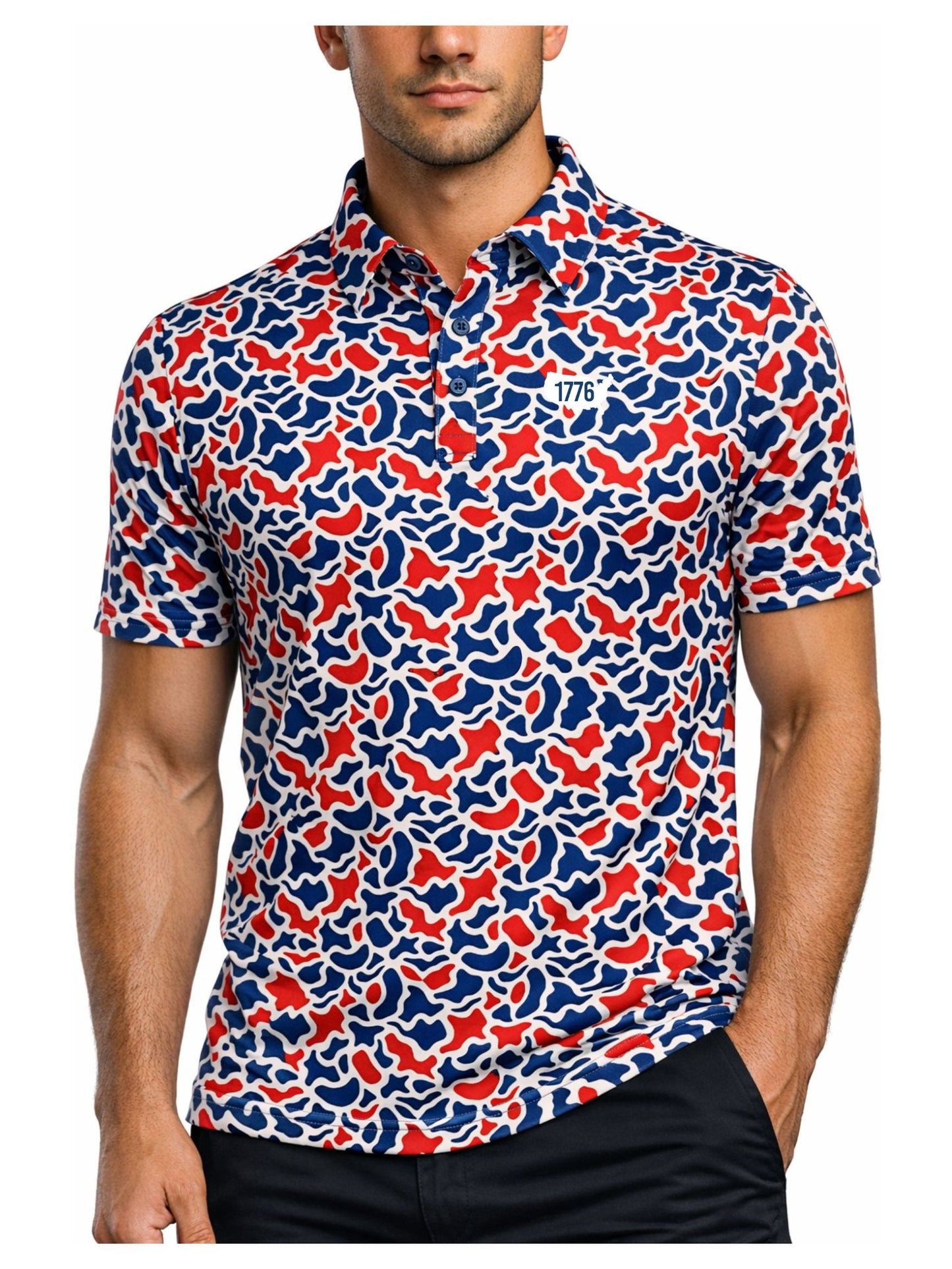 SHP-401 RWB OSC Polo - USA 1176