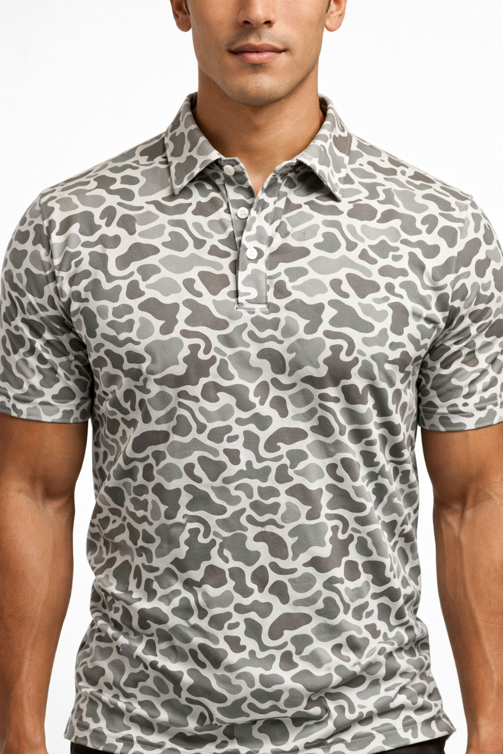 SHP-400 Brown OSC Polo - Blank No Design