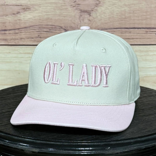 Ol' Lady 3D Puff Natural/Pastel Pink