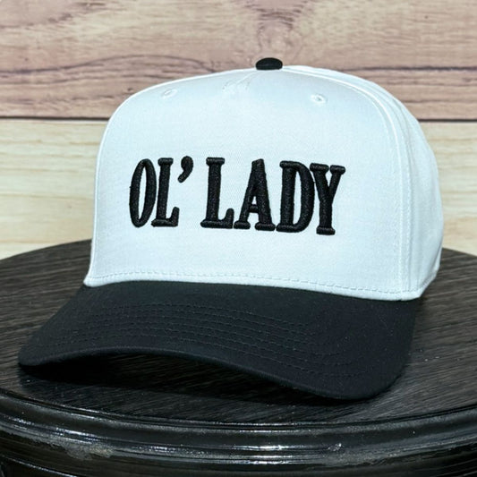 Ol' Lady 3D Puff White/Black