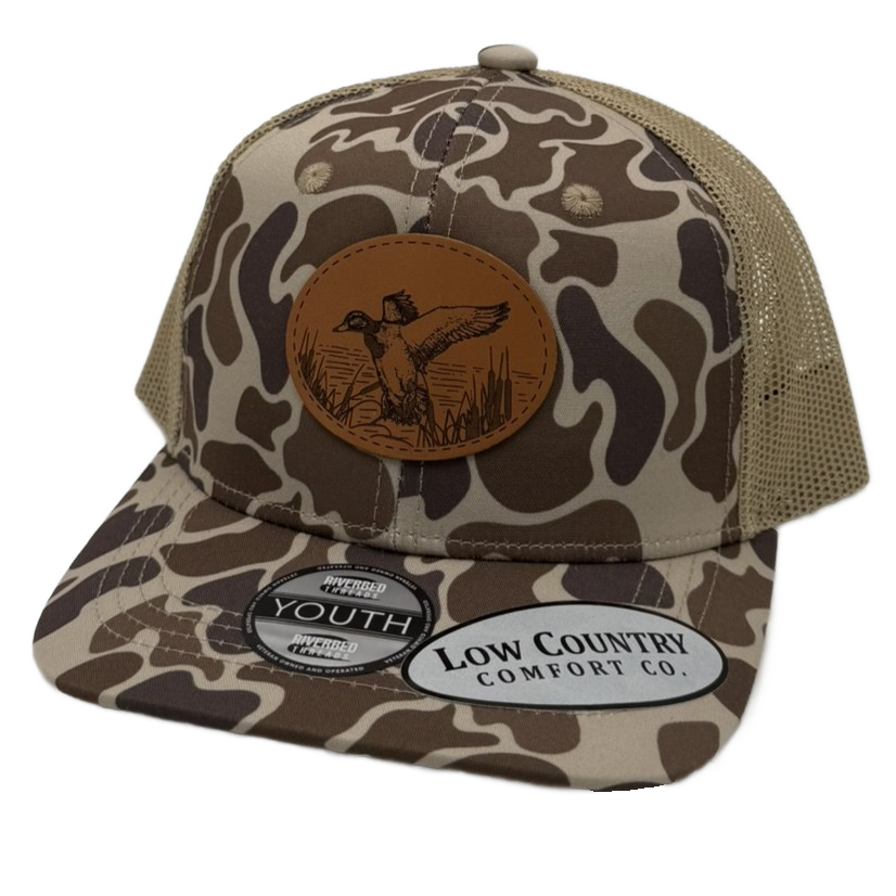 Youth - Duck Landing Patch Brown OSC/Khaki