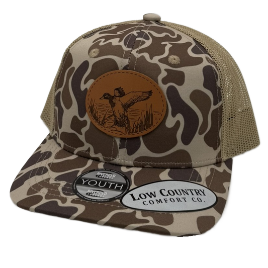 Youth - Duck Landing Patch Brown OSC/Khaki