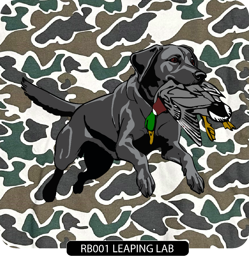 100 Brown Camo Hoodie - Embroidered Left Chest