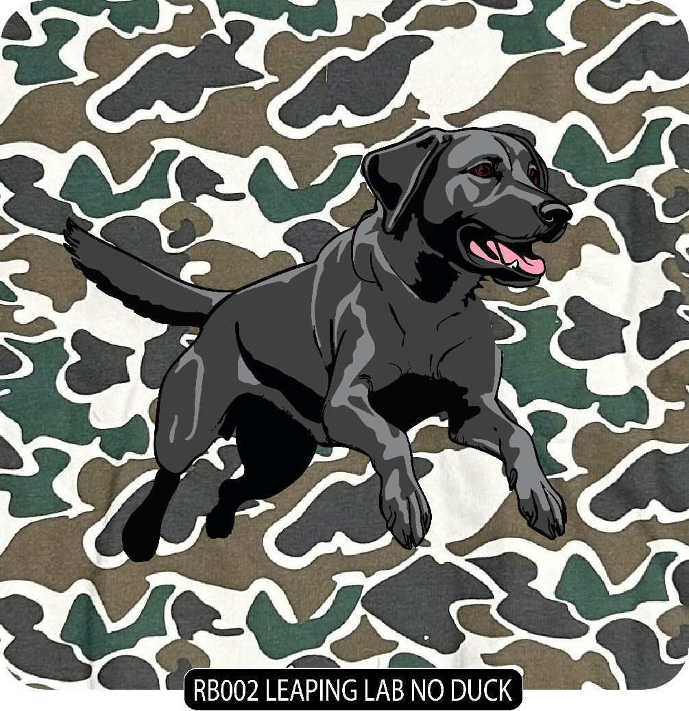 102 Brown Camo Crew - Embroidered Left Chest