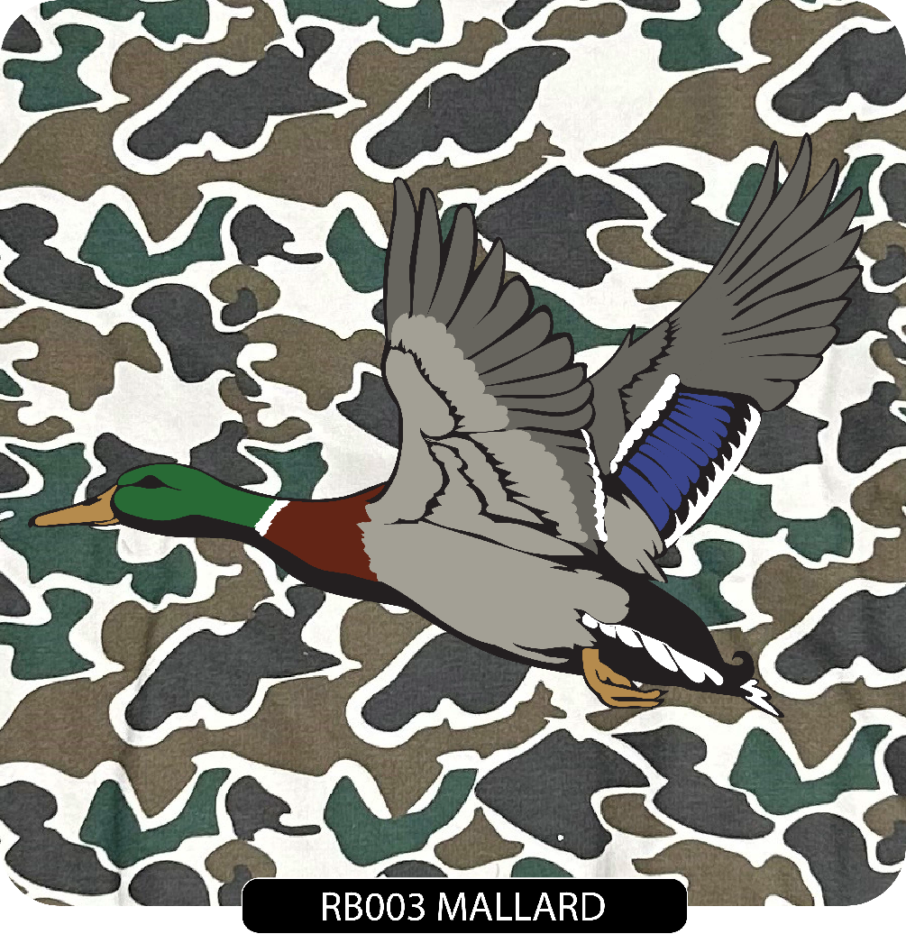 102 Brown Camo Crew - Embroidered Left Chest