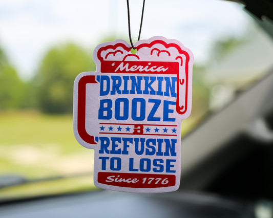 Car Air Freshener - Booze Design - 2 pack Night Ice Scent