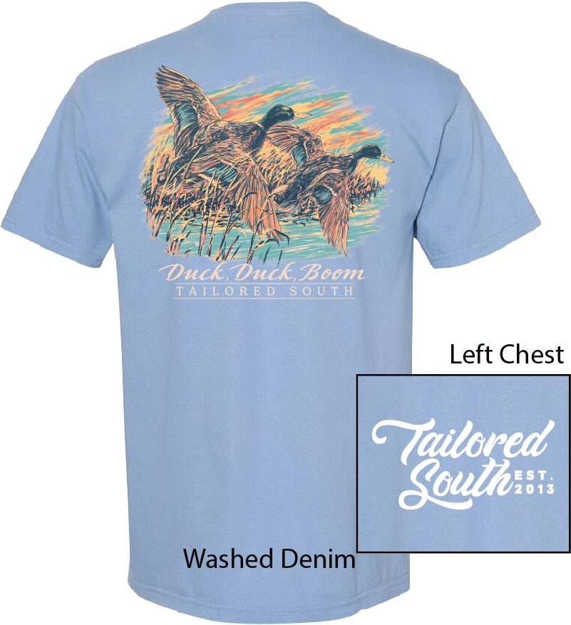 TS007 Ducks Washed Denim