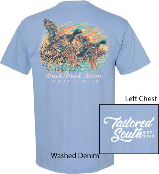 TS007 Ducks Washed Denim