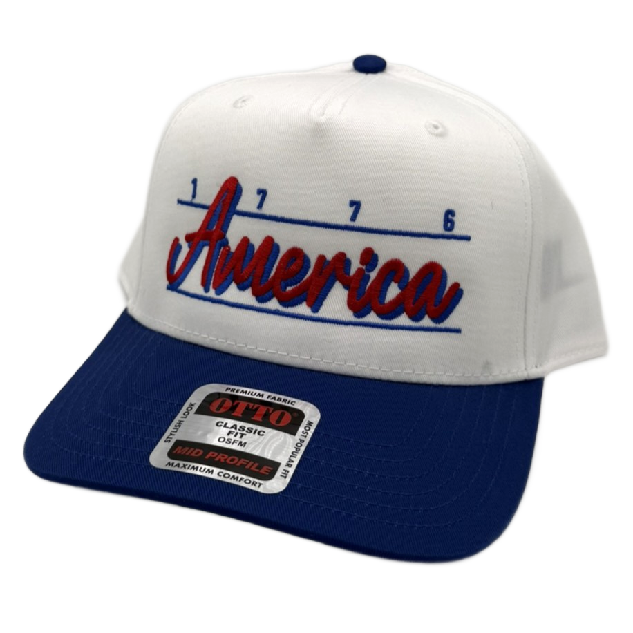 USA004B - White/Navy