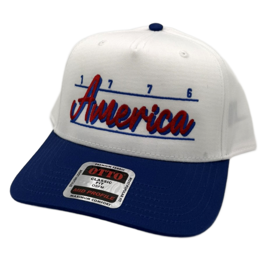 USA004B - White/Navy