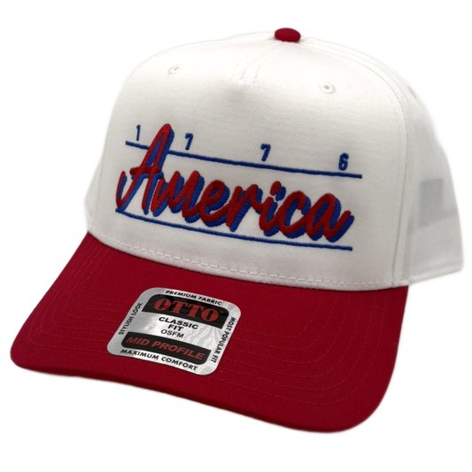 USA004D - White/Red