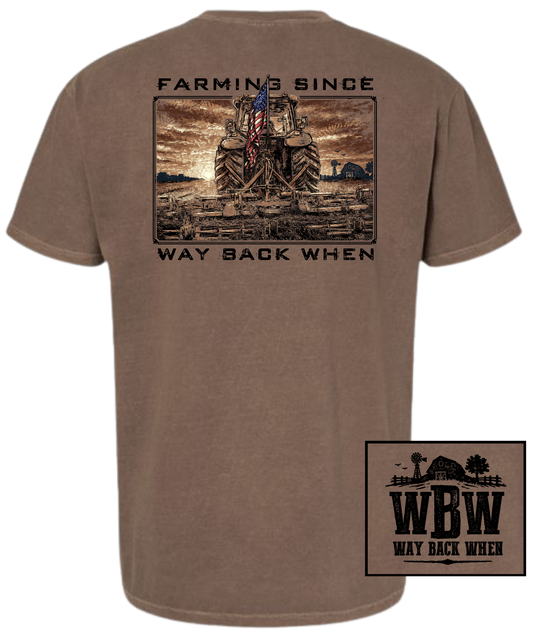 WBW002 - Tractor Flag Espresso